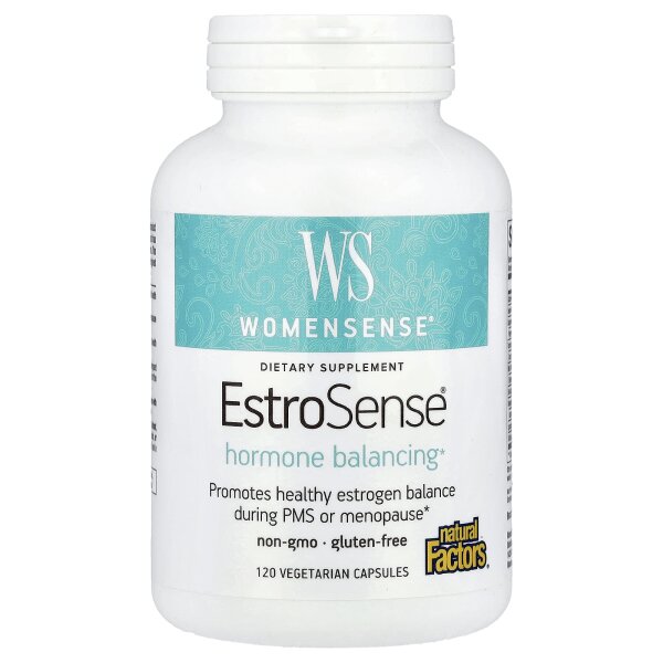 Natural Factors WomenSense EstroSense Hormone Balancing 120 vegetarische Kapseln