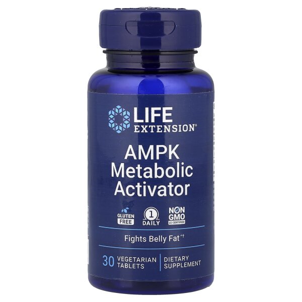 Life Extension, AMPK Metabolic Activator, Stoffwechsel-Aktivator, 30 Tabletten