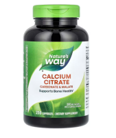 Natures Way, Calcium Citrate, Calciumcitrat, 500 mg, 250...