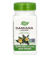 Natures Way, Damiana Leaves, Damianabl?tter, 600 mg, 100...