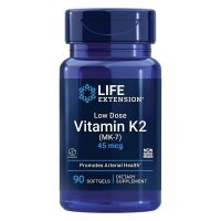 Life Extension, Low-Dose Vitamin K2 (MK-7), 45mcg, 90...