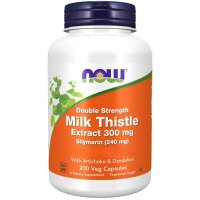 Now Foods, Double Strength Milk Thistle Extract, 300mg,...