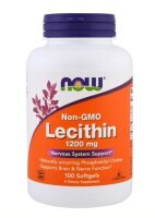 Now Foods, Lecithin, 1200mg, 100 Weichkapseln