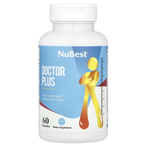 NuBest, Doctor Plus, Zimt, 60 Kapseln