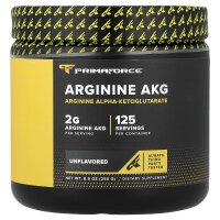 Primaforce, Arginine AKG, Unflavored, Arginin AKG, geschmacksneutral, 250 g