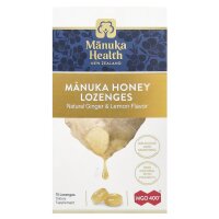 Manuka Health, Manuka-Honig-Lutschtabletten, MGO 400+, 15 Lutschtabletten
