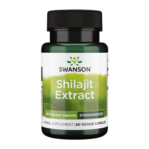 Swanson Shilajit Extract, 400mg pro Kapseln, 60 Kapseln