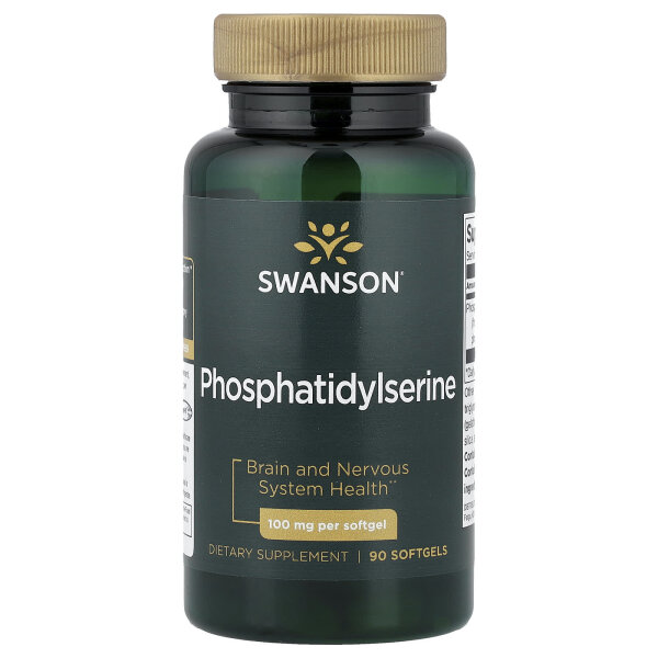 Swanson, Phosphatidylserine, 100mg, 90 Weichkapseln