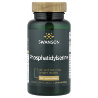 Swanson, Phosphatidylserine, 100mg, 90 Weichkapseln