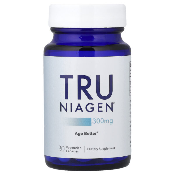 Tru Niagen, Nicotinamide Riboside, Nicotinamid-Ribosid, 300 mg, 30 Kapseln