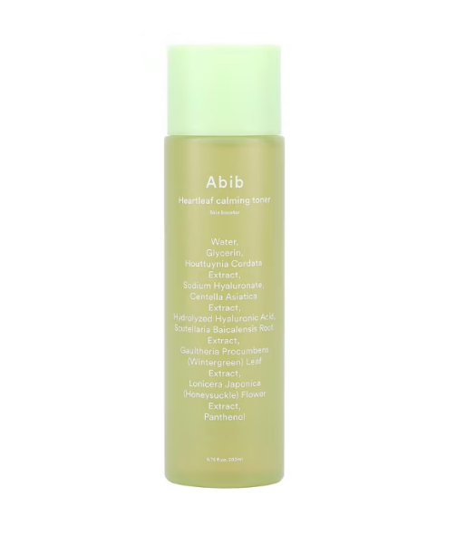 Abib, Heartleaf Calming Toner, beruhigendes Gesichtswasser, 200 ml