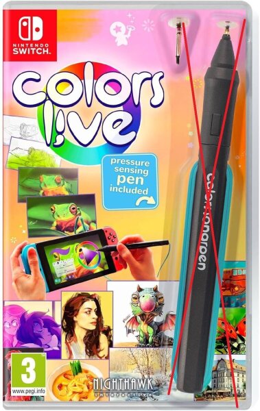 Colors Live, Nintendo Switch, B-WARE ? OHNE STIFT / PEN
