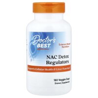 Doctors Best, NAC Detox Regulators, 180 vegetarische Kapseln