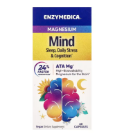 Enzymedica, Magnesium, Geist, 60 Kapseln