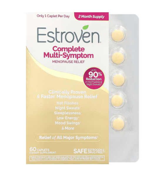 Estroven, Complete Multi-Symptome Menopause Relief, 60 Kapseln