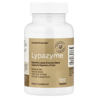Houston Enzymes, Lypazyme, 120 Kapseln