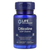 Life Extension, Citicolin (CDP-Cholin), 60 pflanzliche...