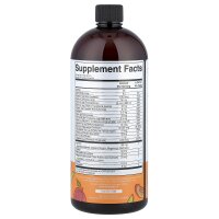 MaryRuths,Fl?ssiger Morgen Multivitamin + Haarwachstum, Pfirsich-Mango, 887 ml