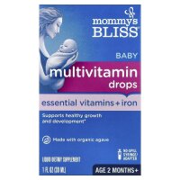 Mommys Bliss, Baby-Multivitamin + Eisen, ab 2 Monaten,...