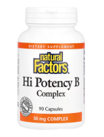 Natural Factors, Hi Potency B Complex, hochwirksamer...