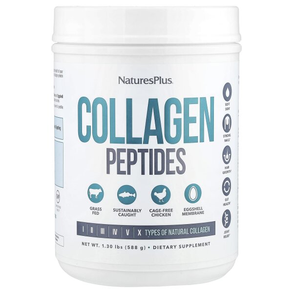 NaturesPlus, Collagen Peptides, Kollagenpeptide, 588 g