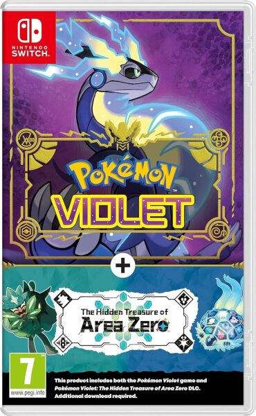 NS, Pokemon Violet+The Hidden Treasure of Area Zero, EU VERSION
