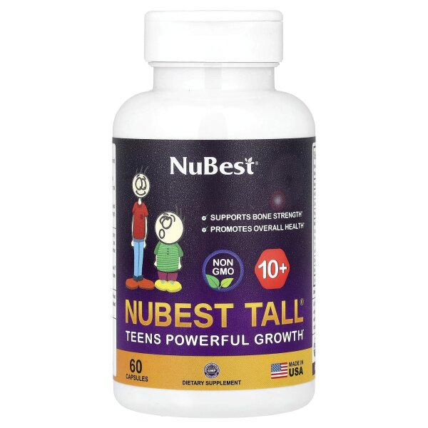NuBest, Tall 10+, Teens Powerful Growth, 60 Kapseln