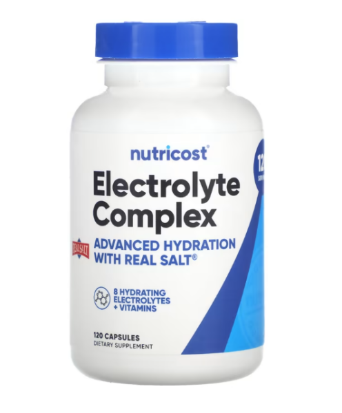 Nutricost, Elektrolyt-Komplex, 120 Kapseln
