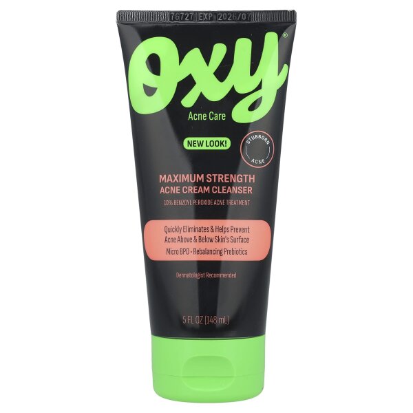 Oxy Skin Care, Beruhigender Akne-Cremereiniger mit Pr?biotika, 148 ml
