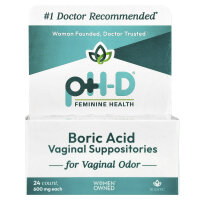 pH-D Feminine Health, Bors?ure-Vaginalz?pfchen, 600 mg,...