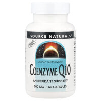 Source Naturals, Coenzyme Q10, Coenzym Q10, 200 mg, 60...