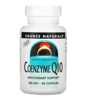 Source Naturals, Coenzyme Q10, Coenzym Q10, 200 mg, 60...