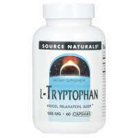 Source Naturals, L-Tryptophan, 500 mg, 60 Kapseln