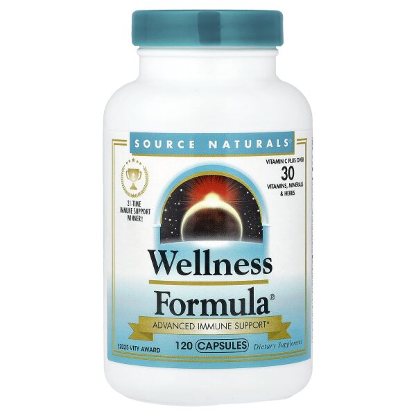 Source Naturals, Wellness-Formel, erweiterte Immununterst?tzung, 120 Kapseln