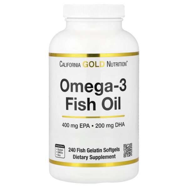 Super Nutrition, Omega-3-Fisch?l, Vivomega-Triglycerid, 1.000 mg, 240 Kapseln