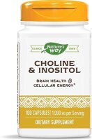 Natures Way, Choline & Inositol, 1000mg, 100 Kapseln