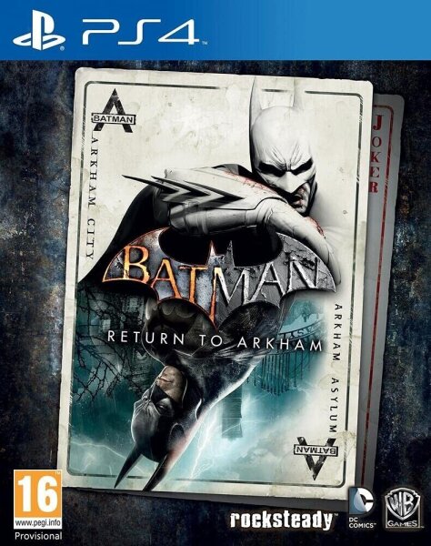Batman: Return to Arkham, PS4 - B WARE, EU VERSION ? Hardcase ist besch?digt