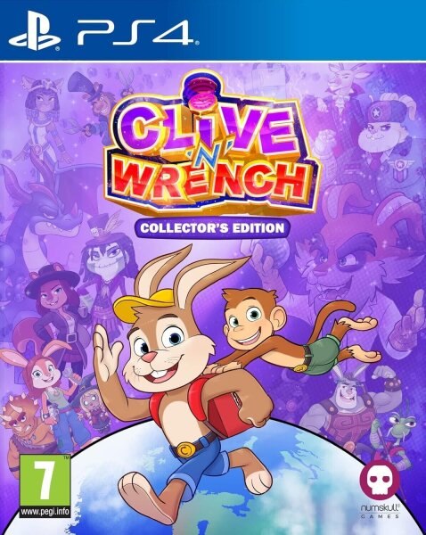 Clive N Wrench Collectors Edition, PS4 / Playstation 4, B-WARE, EU VERSION