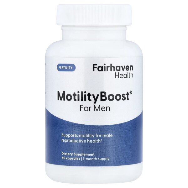 Fairhaven Health, MotilityBoost® for Men, zur Verbesserung des Bewegungsvermögens der Spermien, 60 Kapseln