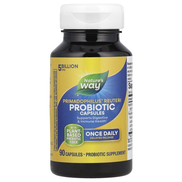 Natures Way, ?berlegenes Probiotikum, 5 Milliarden KBE, 90 Kapseln