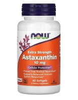 NOW Foods, Astaxanthin, 10 mg, 60 Weichkapseln