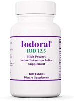 Optimox Corporation, Iodoral, 12,5mg, 180 Tabletten
