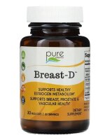 Pure Essence, Brust-D, 30 pflanzliche Kapseln