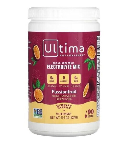 Ultima Replenisher, Elektrolyt-Mix, Passionsfrucht, 11,4 oz. (324 g)