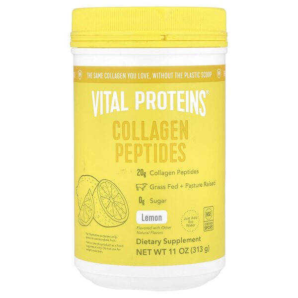 Vital Proteins, Kollagenpeptide, Zitrone, 313 g