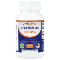 Vitamatic, Vitamin B6, 500 mg, 120 Tabletten