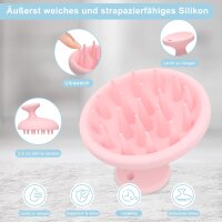 SHINLEA Kopfhaut Massageb?rste, Weichem Silikon Shampoo Haarb?rste f?r Peeling und Kopfmassage, Stimulieren das Haarwachstum
