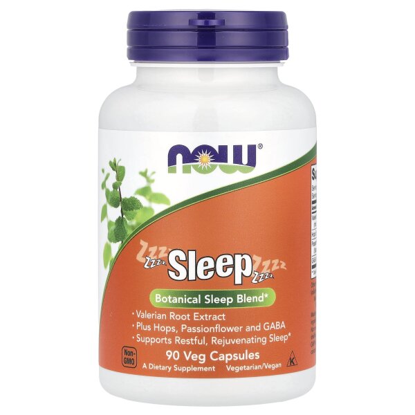 Now Foods botanische Mischung f?r besseren Schlaf, 90 pflanzliche Kapseln