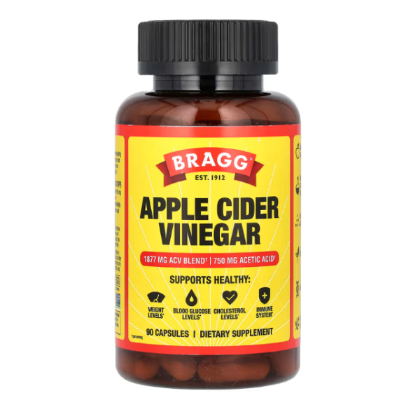 Bragg, Apfelessig, 90 Kapseln