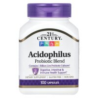 21st Century, Acidophilus Probiotic Blend, 100 Kapseln